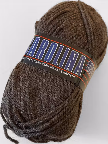 Carolina, 50g/128m - 1579 - Brun/vit