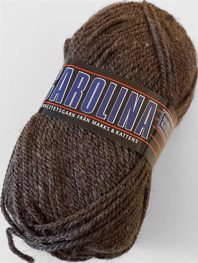 Carolina, 50g/128m - 1579 - Brun/vit