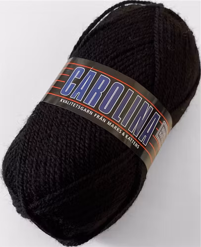 Carolina, 50g/128m - 025 - Svart