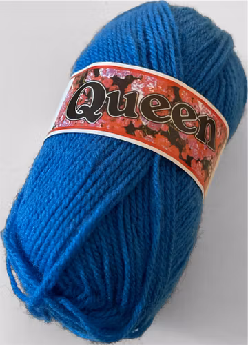 Queen, 50g/130m - 323 - Flaggblå