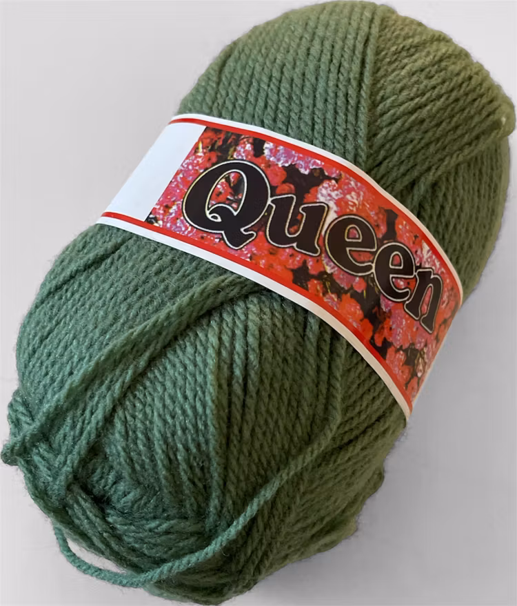 Queen, 50g/130m - 351 - Grön