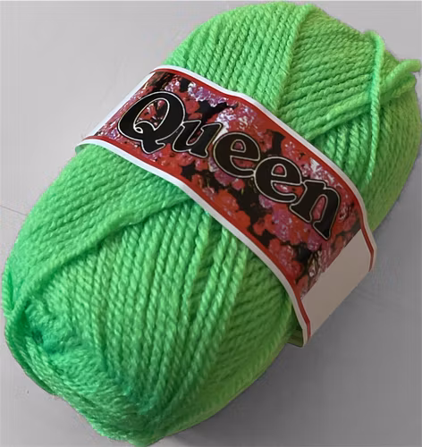 Queen, 50g/130m - 354 - Ljusgrön