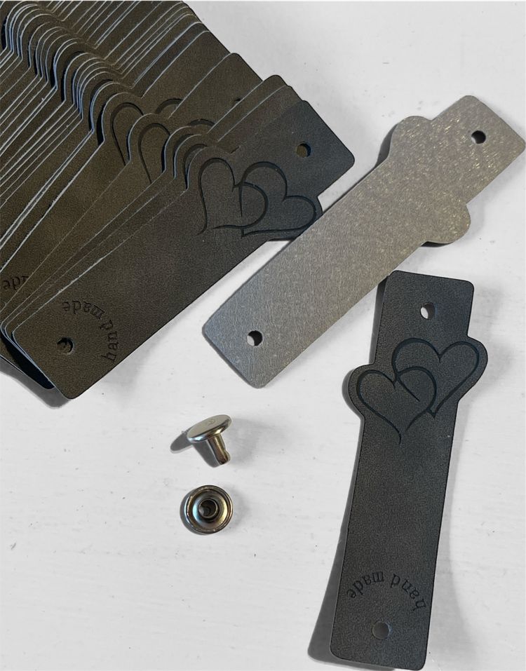 Handmade i fuskläder, Mörkgrå - 10st