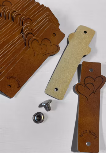 Handmade i fuskläder, Mörkbrun - 10st