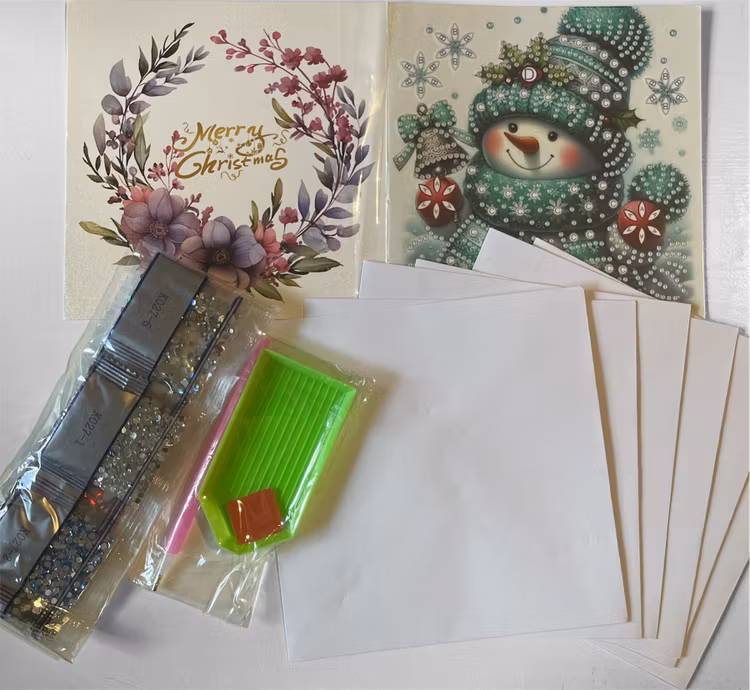 Julkort, nr 3 - 6pack