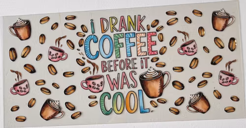 UV DTF - Kaffe - Nr 11