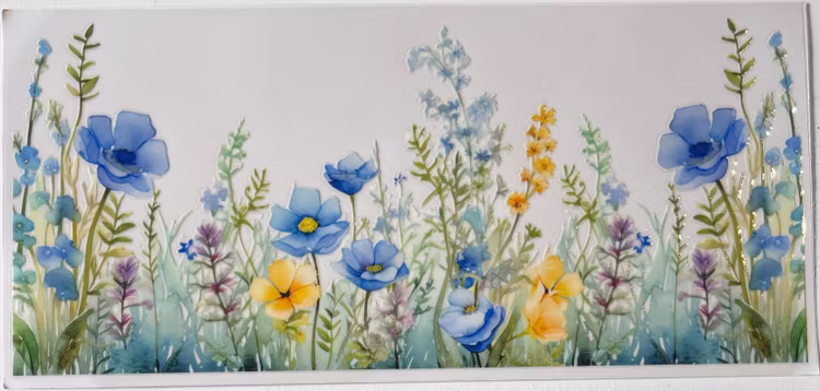 UV DTF - Blommor - Nr 11