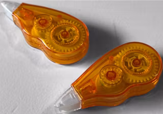Korrektur-tejp, orange