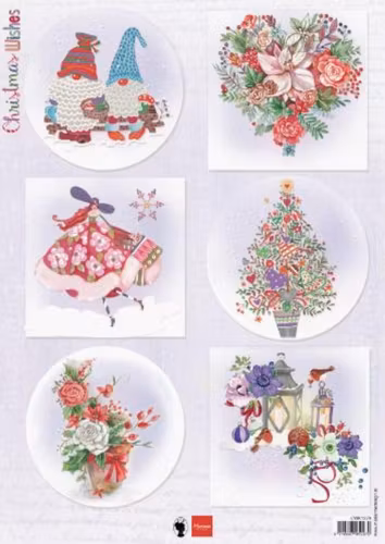 Marianne Design - Christmas Wishes - Gnomes - EWK1279