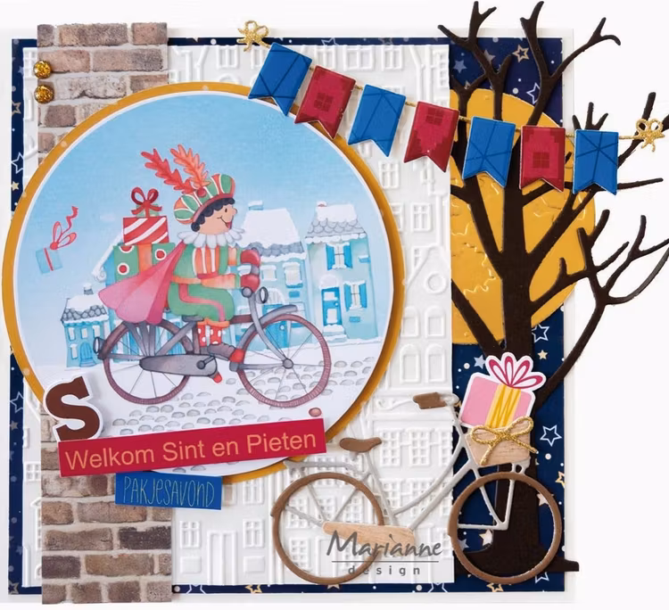 Marianne Design - Sint & Piet - EWK1281