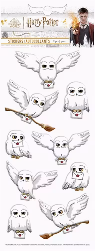 Harry Potter, Puffy stickers, Hedwig - STP-0085