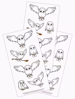 Harry Potter, Stickers, Hedwig - ST-2336