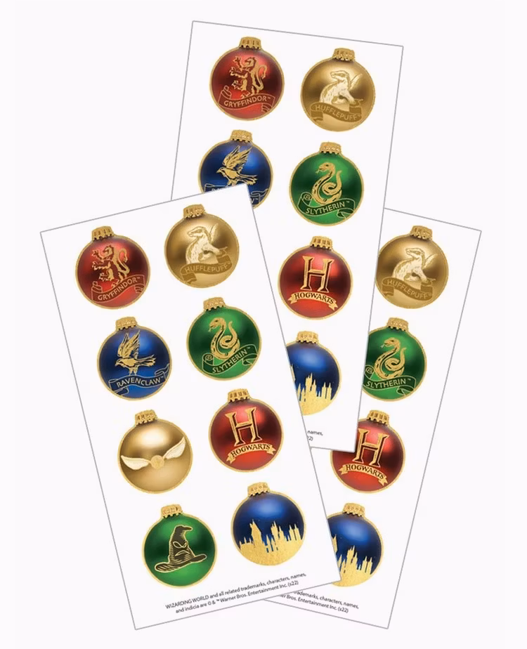 Harry Potter, Stickers, Julkulor - ST-2339