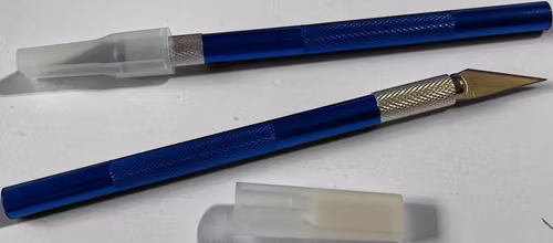 Hantverkskniv - Blå