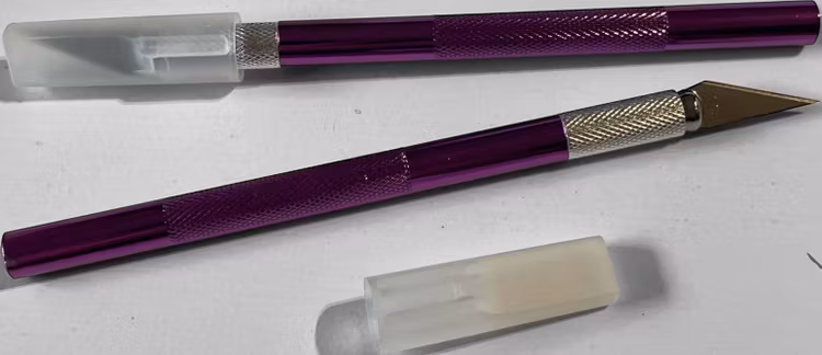 Hantverkskniv - Lila