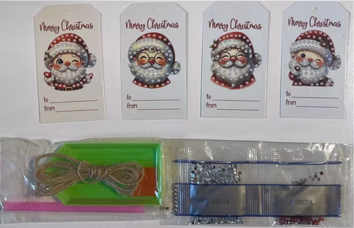 Julklappsetiketter, 03 - 4st