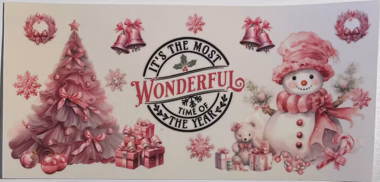 Klistermärken -  UV DTF - Jul - Nr 6