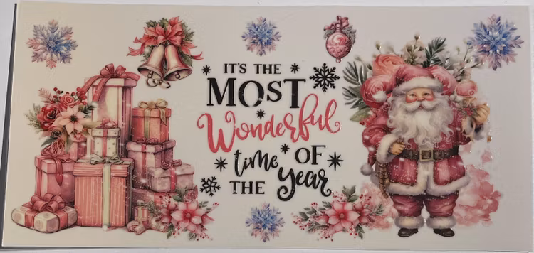 Klistermärken -  UV DTF - Jul - Nr 9