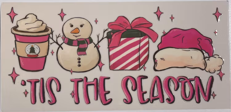 Klistermärken -  UV DTF - Jul - Nr 10