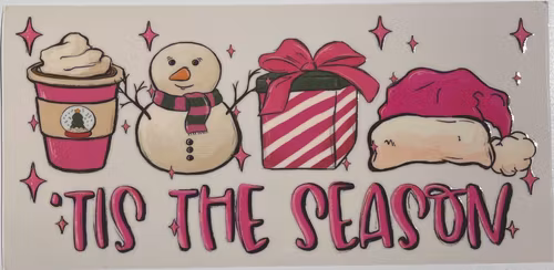 Klistermärken - UV DTF - Jul - Nr 10