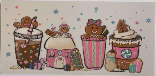 Klistermärken - UV DTF - Jul - Nr 14