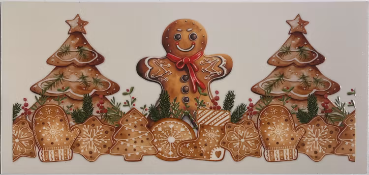 Klistermärken -  UV DTF - Jul - Nr 18