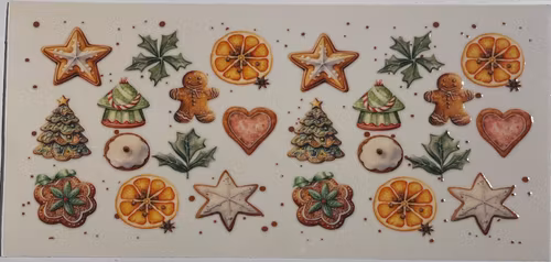 Klistermärken - UV DTF - Jul - Nr 19