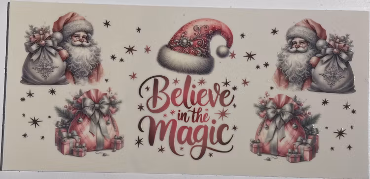 Klistermärken -  UV DTF - Jul - Nr 22