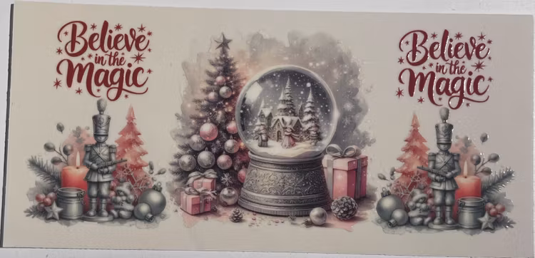 Klistermärken -  UV DTF - Jul - Nr 23