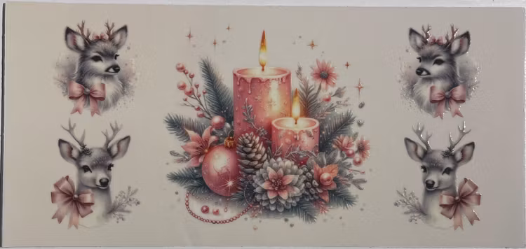 Klistermärken -  UV DTF - Jul - Nr 24