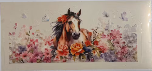 Klistermärken - UV DTF - Hästar - Nr 2