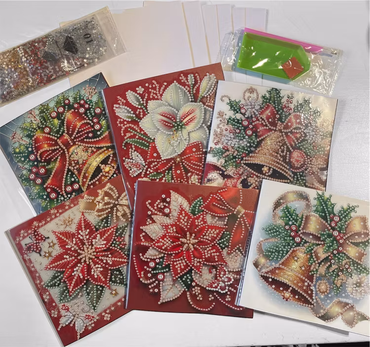 Julkort, nr 1 - 6pack