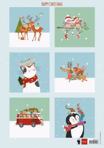 Marianne Design - Happy Christmas - EWK1278