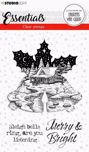 Studio light - Stamp 114 - Klocka