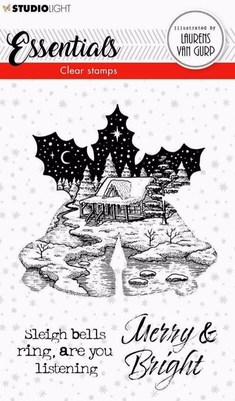 Studio light - Stamp 114 - Klocka