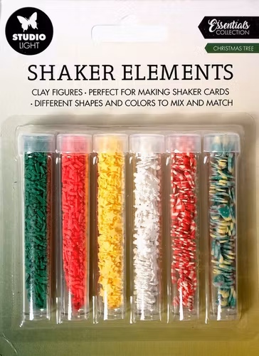 Shaker elements - Christmas tree - 6pack