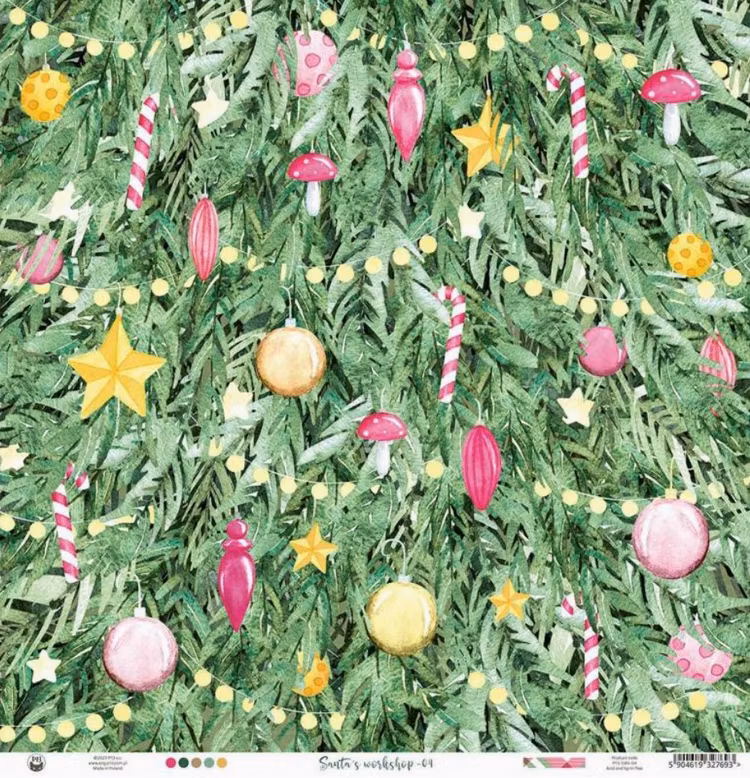P13 - Santa´s workshop 04 (30x30cm)