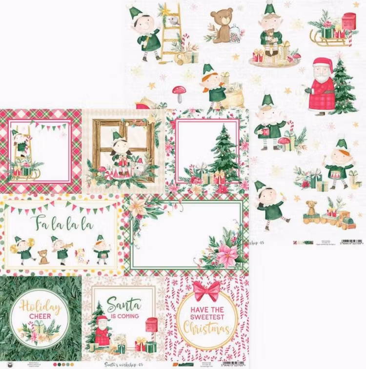 P13 - Santa´s workshop 05 (30x30cm)