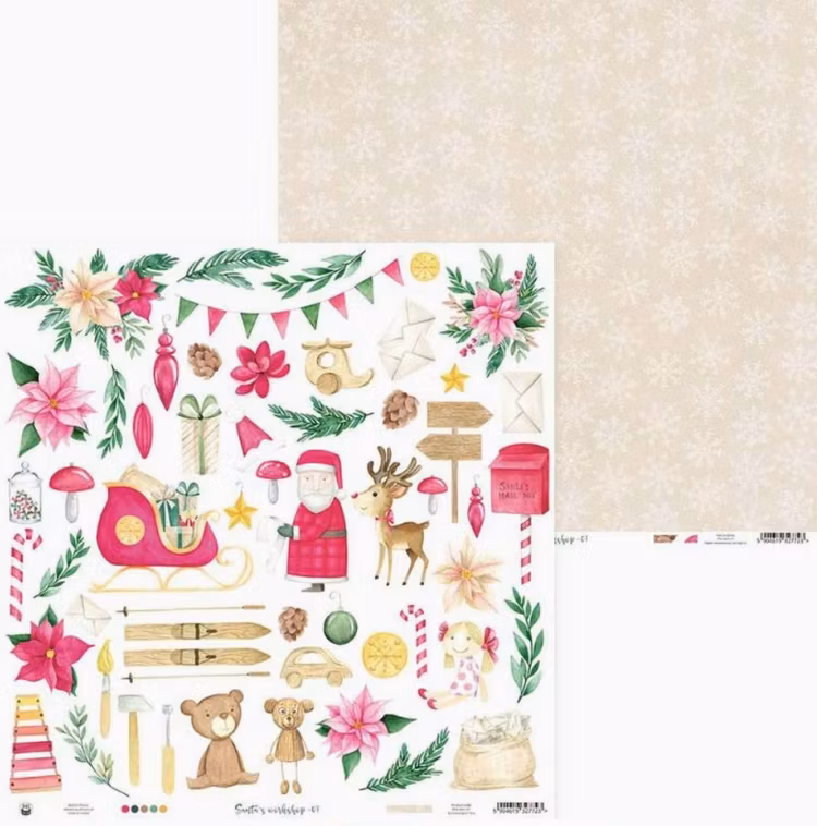 P13 - Santa´s workshop 07 (30x30cm)