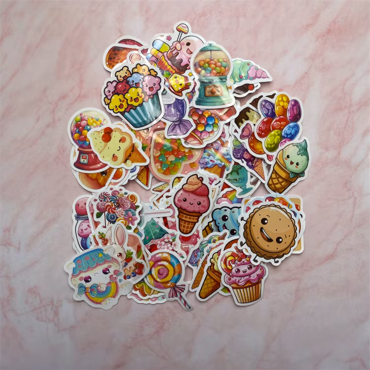 Klistermärken - Sötsaker - 25st