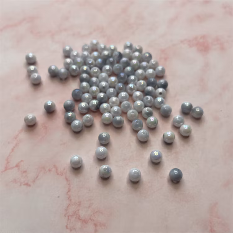 Gradient, 6mm, grå/vit - 50st