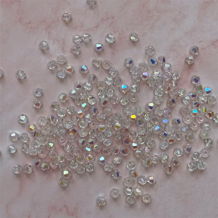 Konstgjord kristall, 4mm - 100st