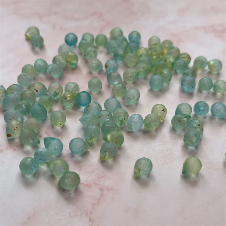 Droppformad, 6mm, grön - 50st