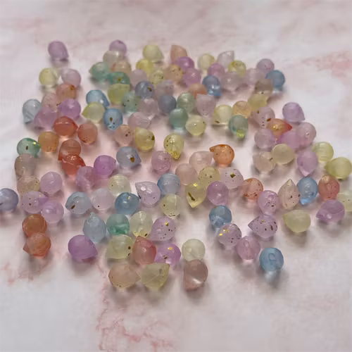 Droppformad, 6mm, mix - 50st