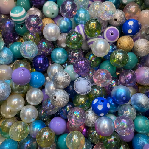 Freas pärlmix - Stora pärlor, 20mm - 10st