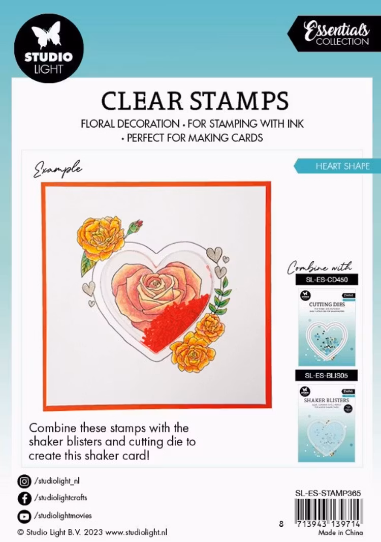 Studio light - Stamp 365 - Hjärta