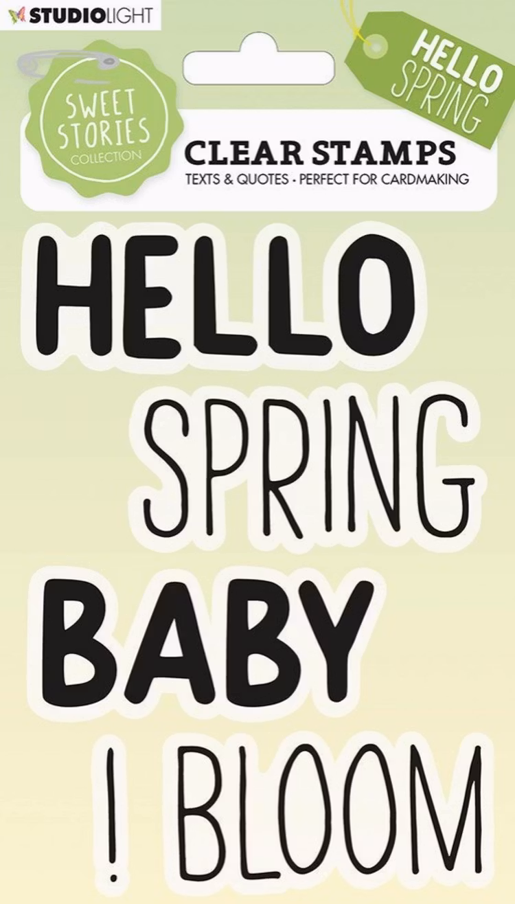 Studio light - Stamp 214 - Hello spring