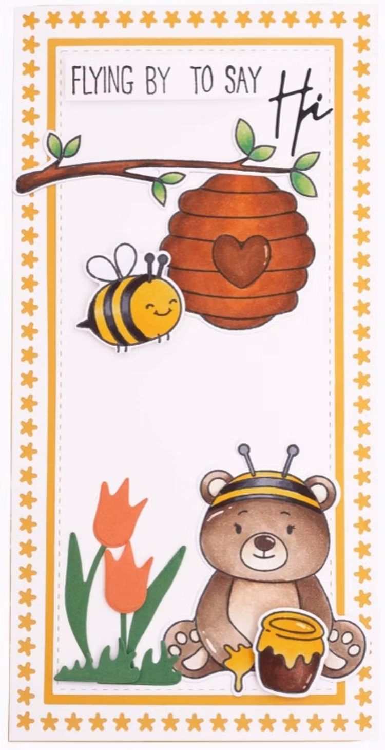 Studio light - Stamp 215 - Eggstra special