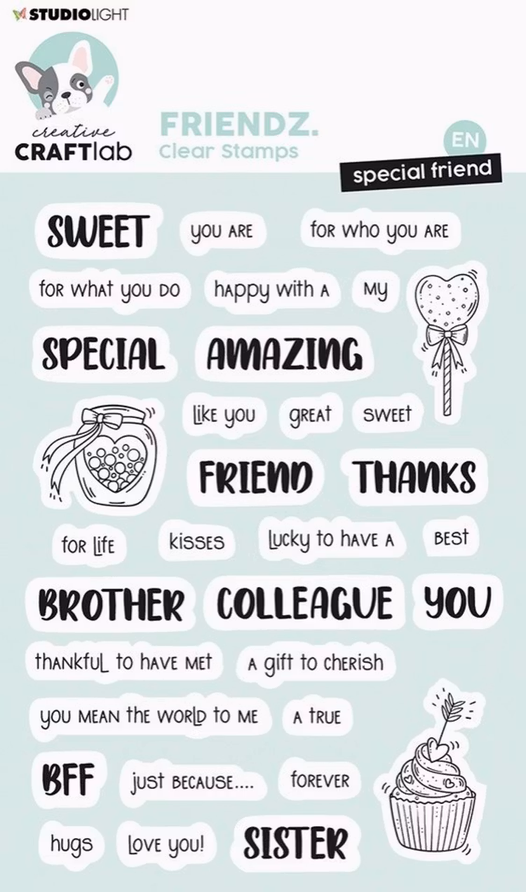 Studio light - Stamp 337 - Special friend