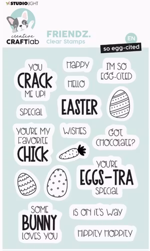 Studio light - Stamp 416 - So egg-cited